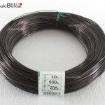 Filo di alluminio brunito 500gr diam. 1,0 mm