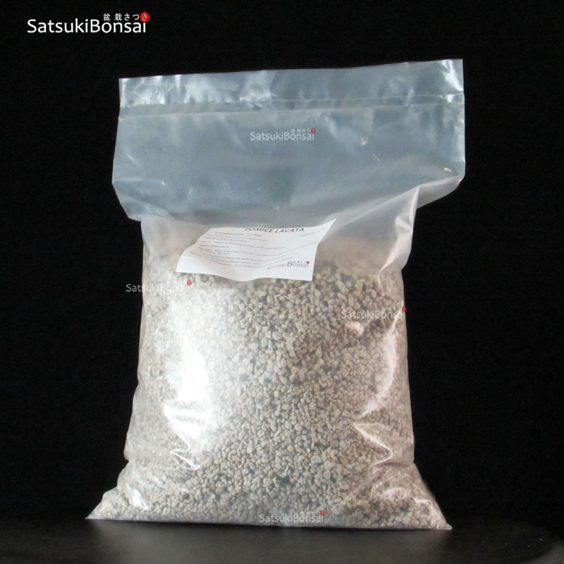 pomice-lavata-bonsai Pomice grano fine LAVATA 14lt 3/5 mm - immagine 1